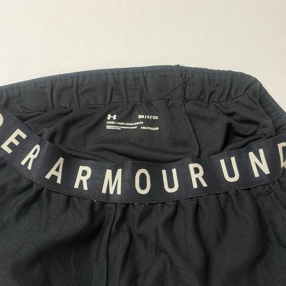 Under Armour Heat Gear Running Shorts Black Size Small Women's Athletic - Picture 3 of 7